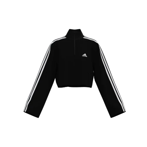 Adidas Women’s 3-Stripes Fleece Quarter-Zip (W 3S FL QZ)